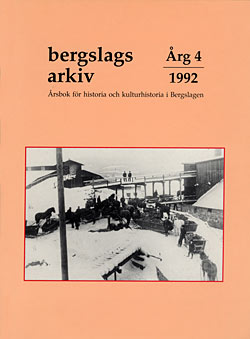 Bergslagsarkiv 1992